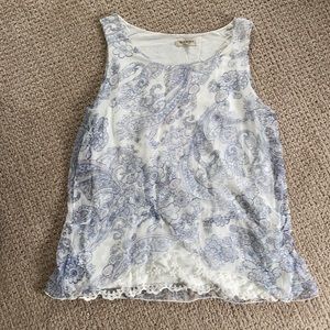 Dressy tank top size S